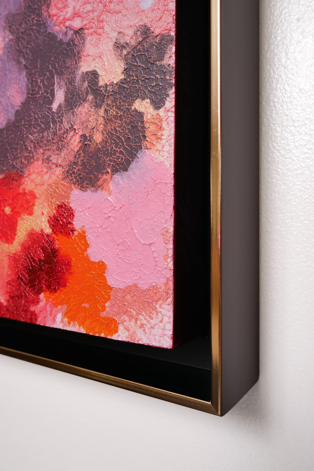 Oriental Celebration No. 05 - Acrylic & Metallic Spray Paint on Canvas