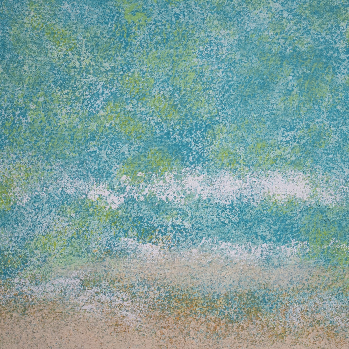 Atlantic Shimmer - Acrylic on Canvas