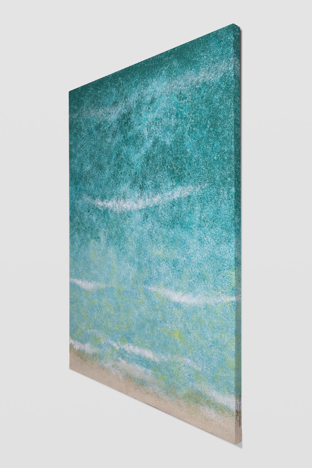 Atlantic Shimmer - Acrylic on Canvas