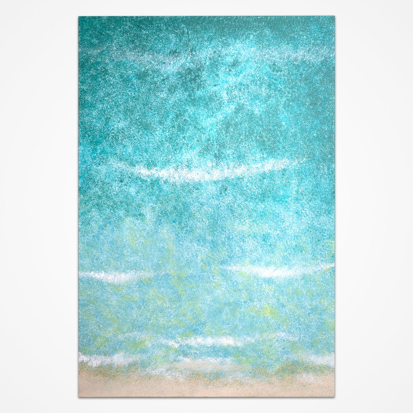 Atlantic Shimmer - Acrylic on Canvas
