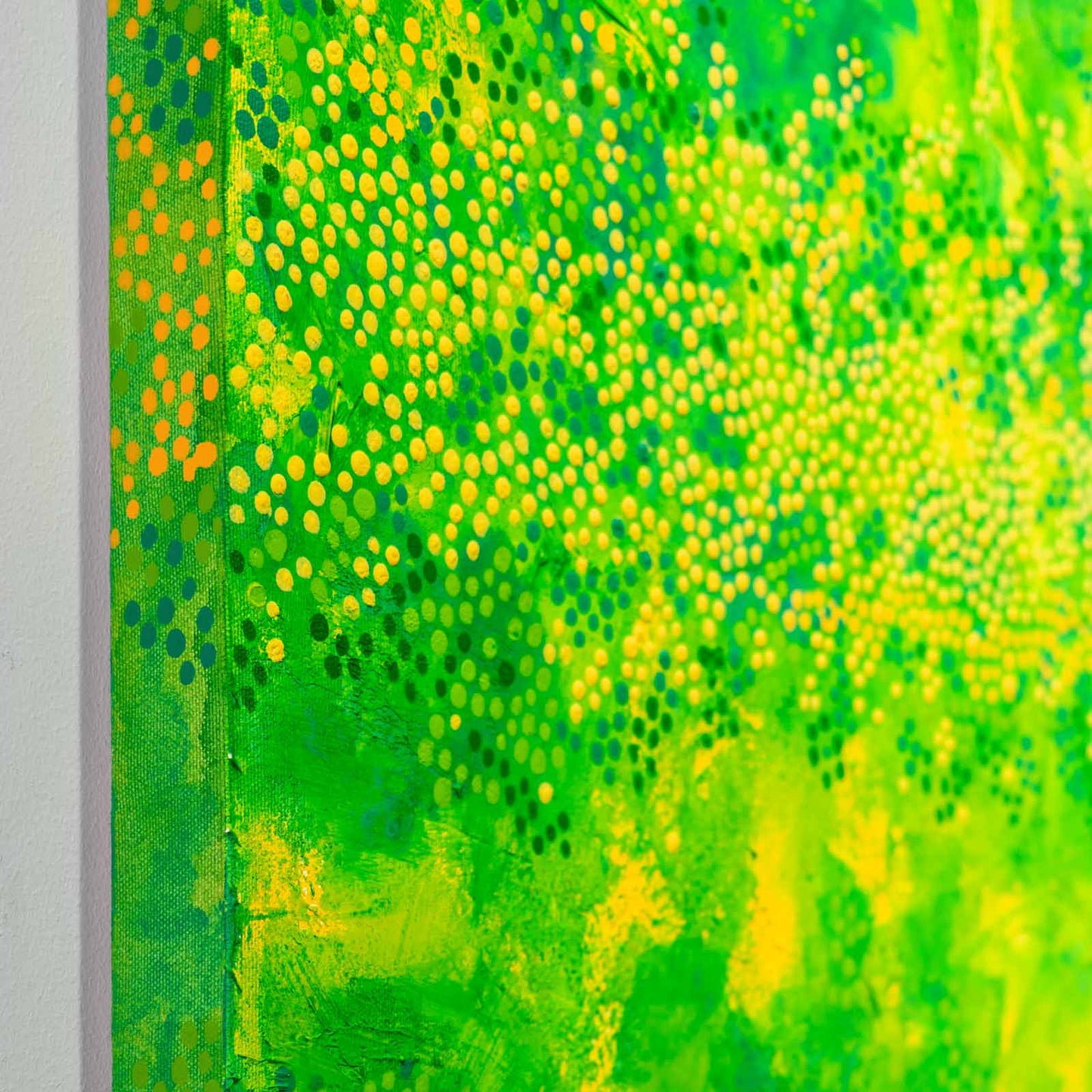 In The Line Of Spring - Acrylic on Canvas