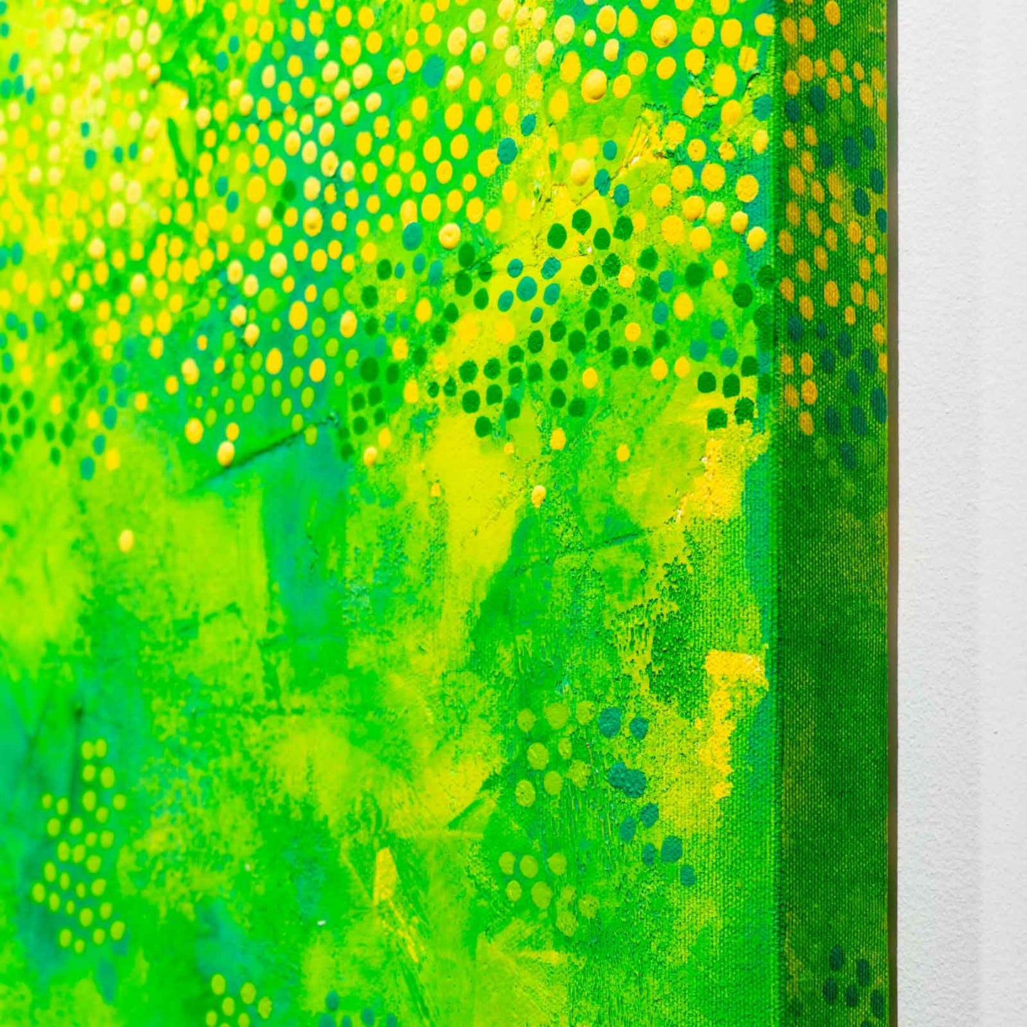 In The Line Of Spring - Acrylic on Canvas