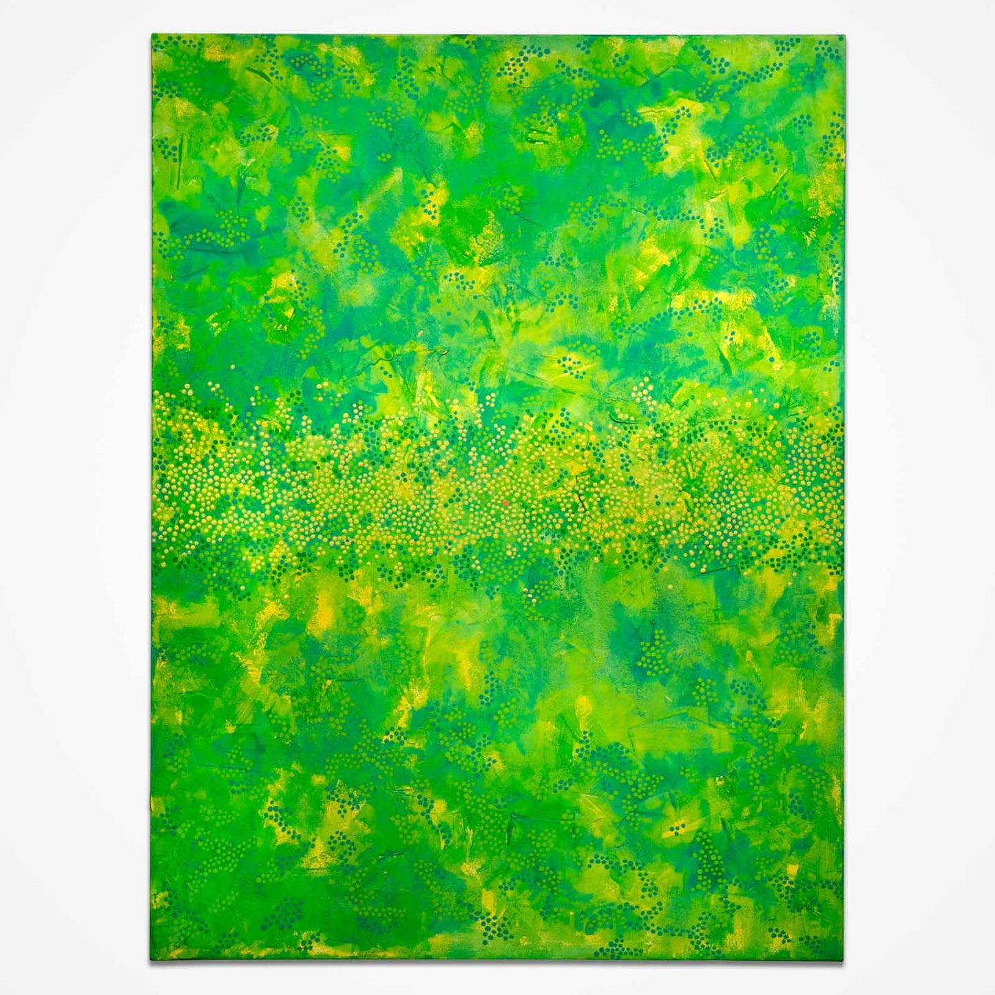 In The Line Of Spring - Acrylic on Canvas