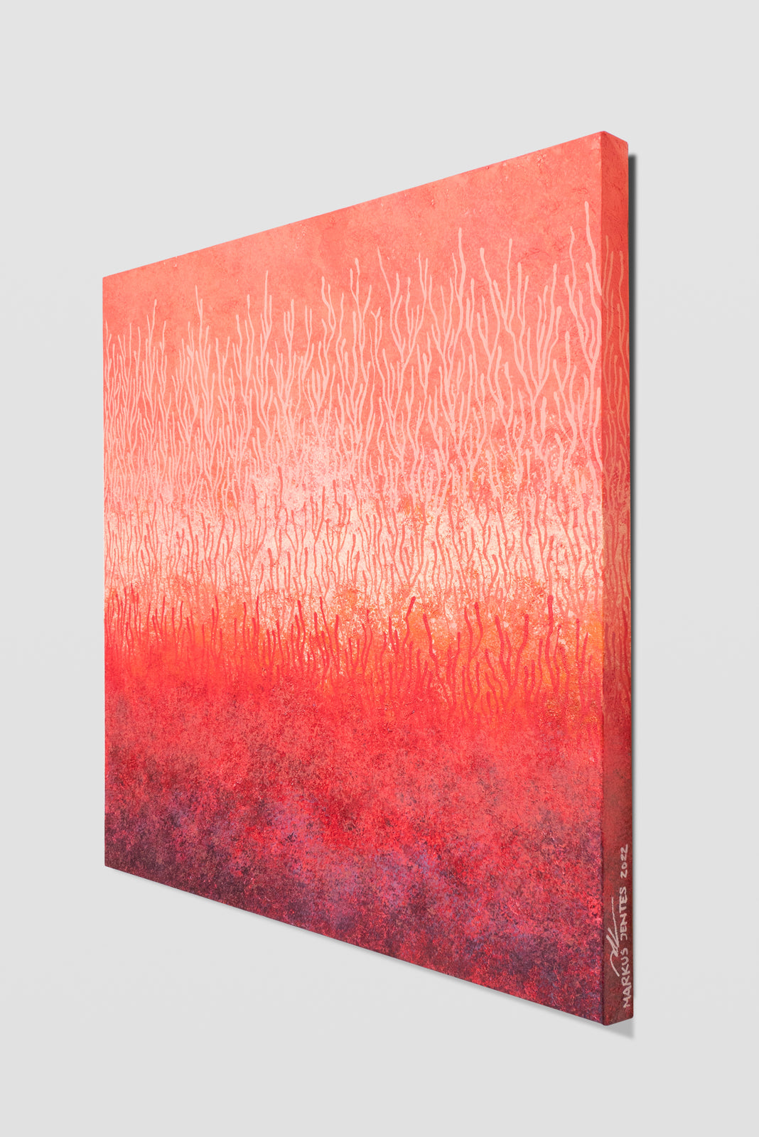 Terranean Sunset - Acrylic on Canvas