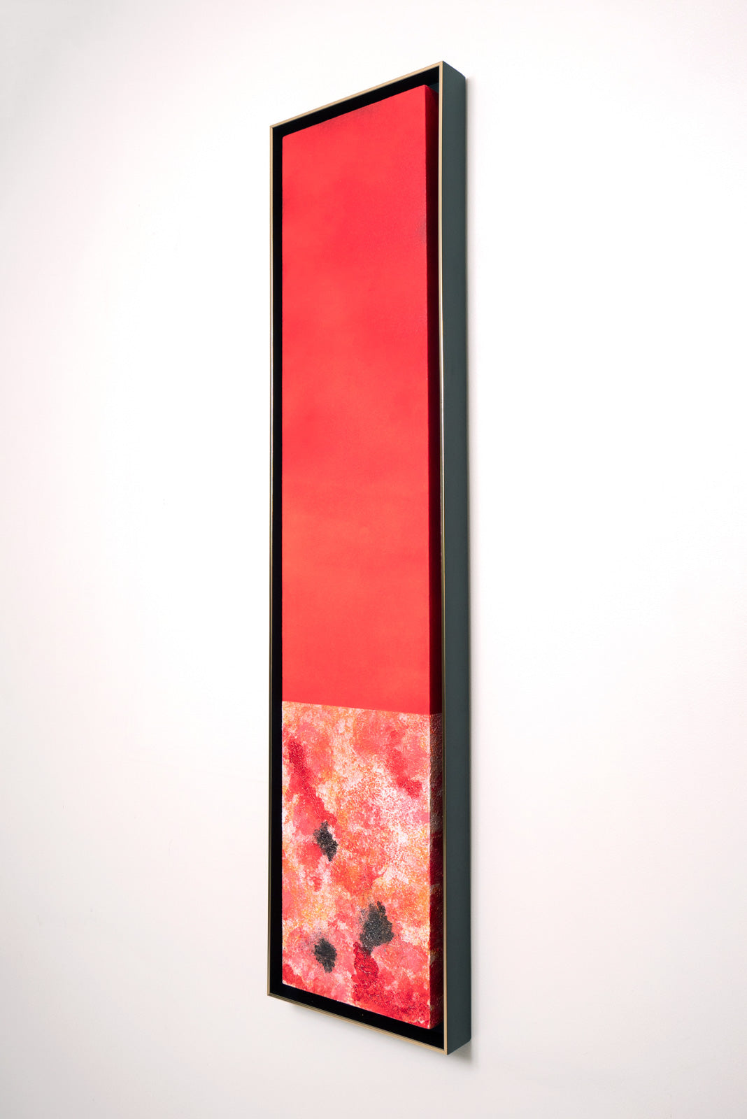Oriental No. 01 - Acrylic & Metallic Spray Paint on Canvas
