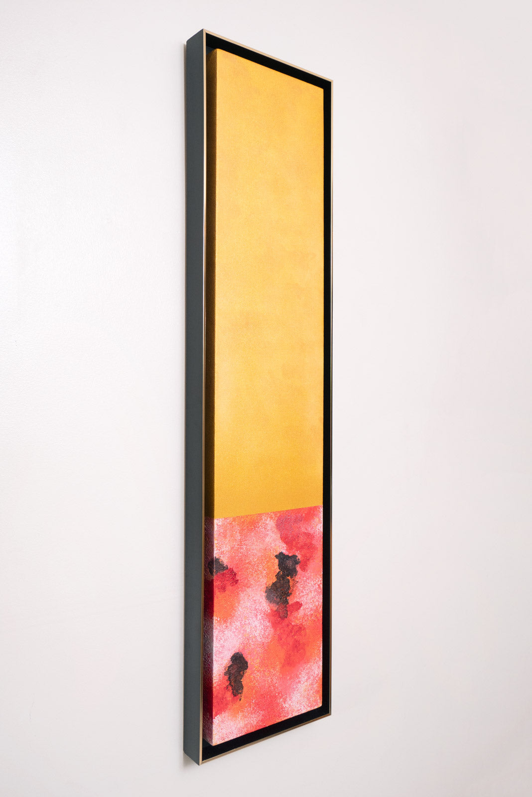 Oriental No. 02 - Acrylic & Metallic Spray Paint on Canvas
