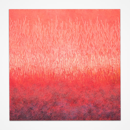 Terranean Sunset - Acrylic on Canvas