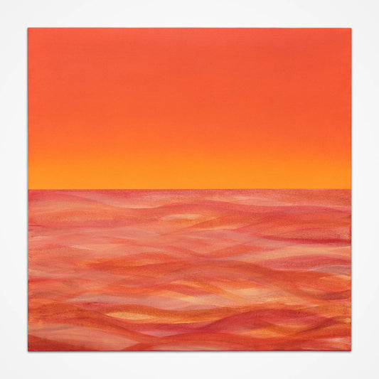 Tomorrow's Painted Desert No. 02 - Acrylic & Spray Paint on Canvas