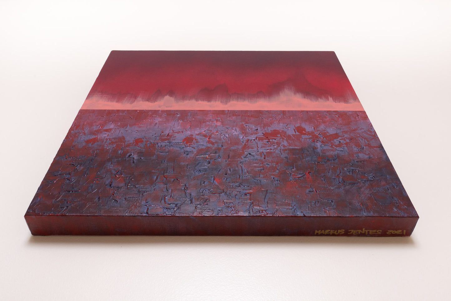 Tomorrow's Painted Desert No. 03 - Acrylic & Spray Paint on Canvas